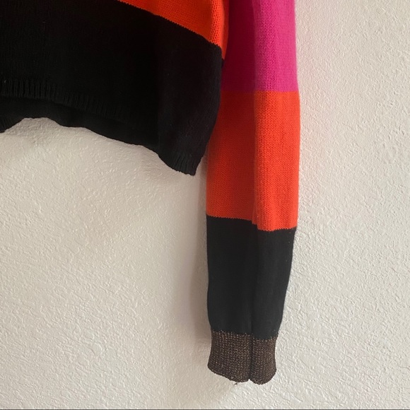 PAM AND GELA multicolor striped sweater SMALL - Picture 9 of 15